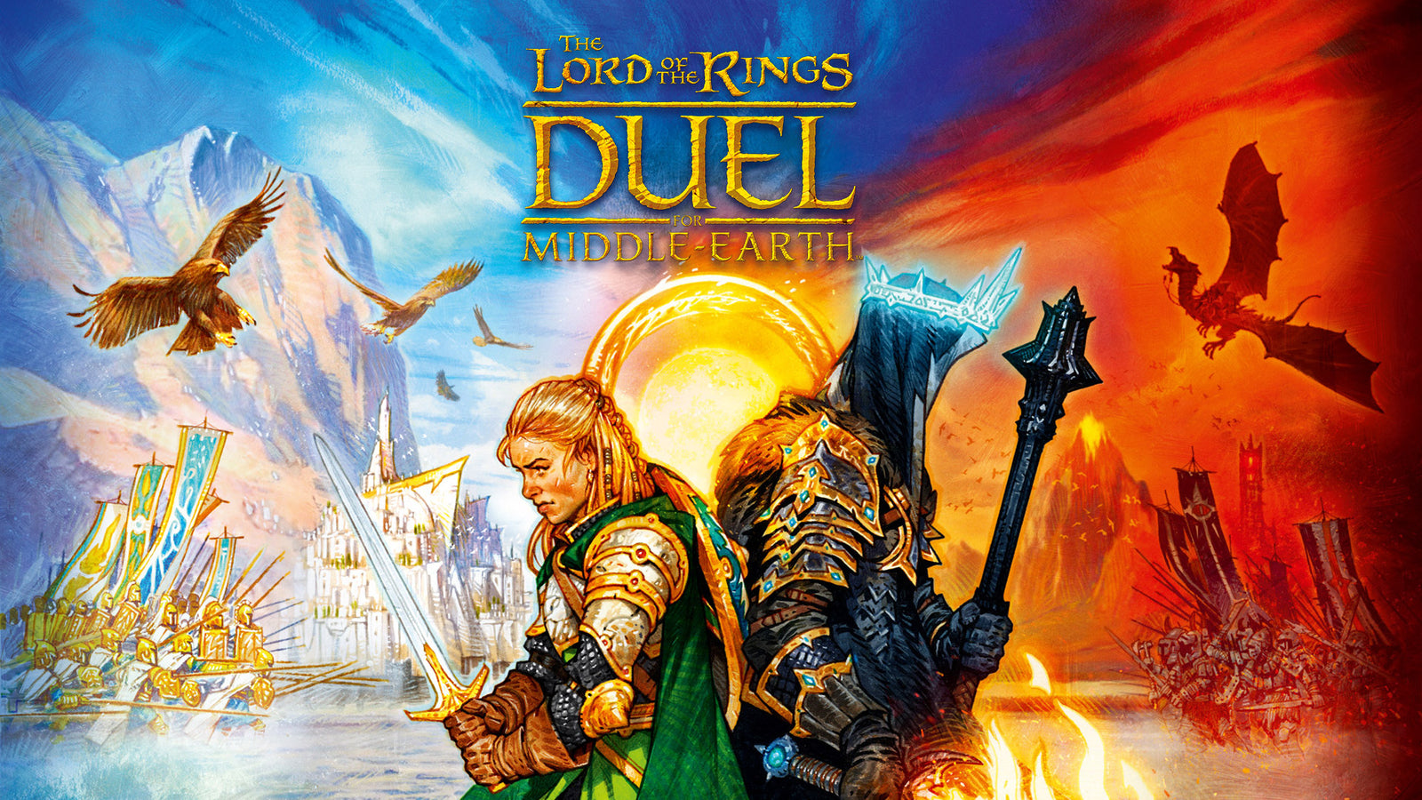 Experience the Clash of Good and Evil in    The Lord of the Rings - Duel for Middle-earth