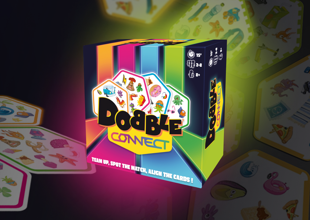 Introducing Dobble Connect: a new way to play the fast-paced family game