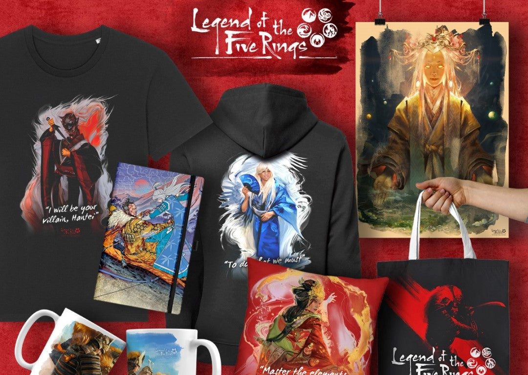 Legend of the Five Rings Fan Shop Now Open!