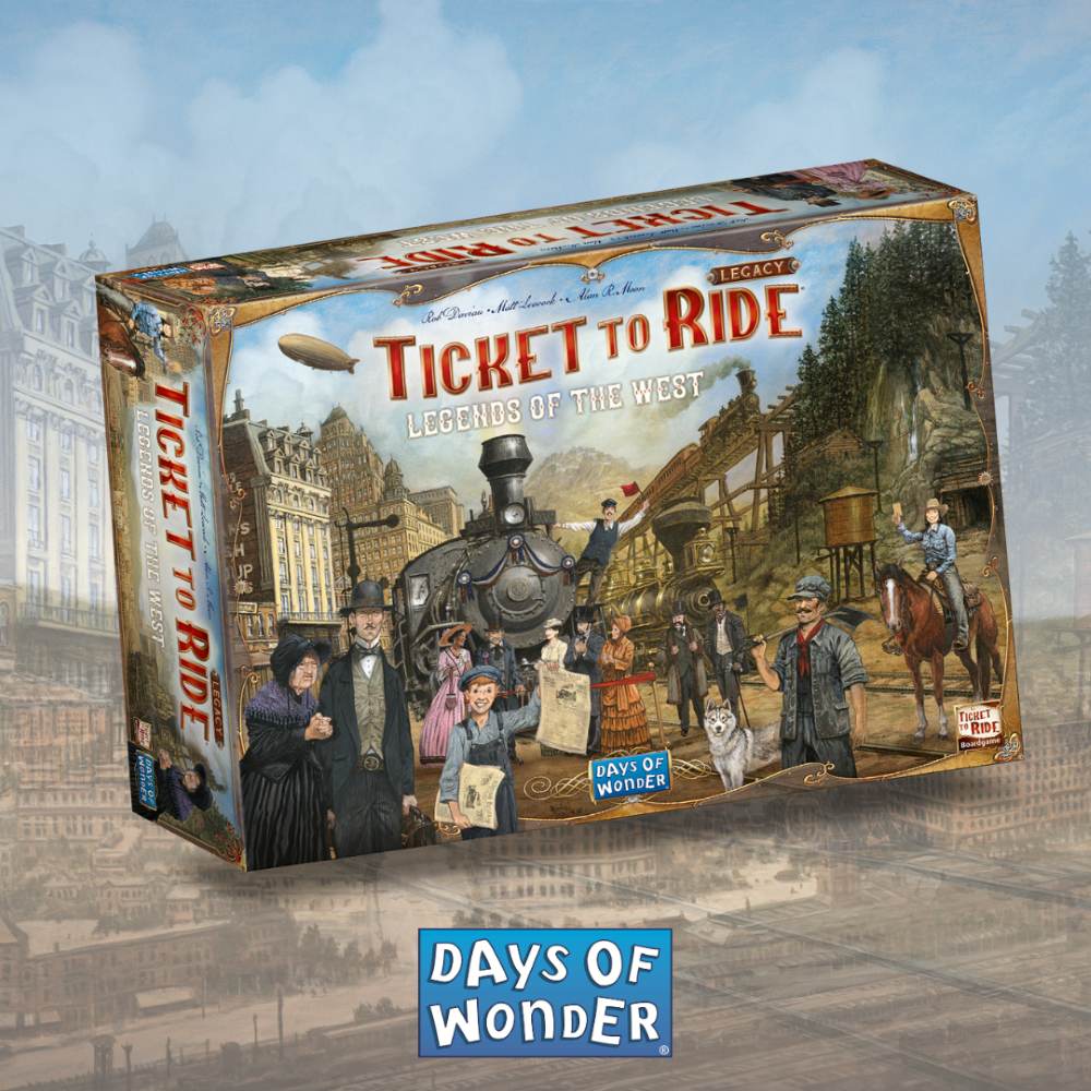 Image for Ticket to Ride Legacy - Legends of the West