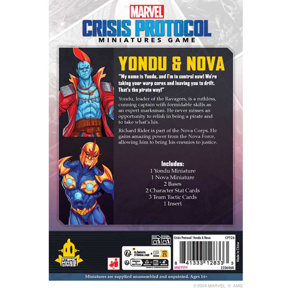 Marvel: Crisis Protocol Nova & Yondu