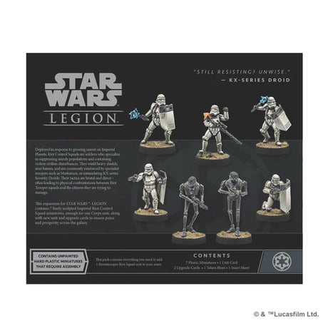 Star Wars Legion: Imperial Riot Control Squad Expansion