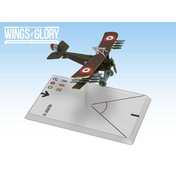 Wings of Glory WW1: Nieuport 16 Airplane Pack (De Guibert)