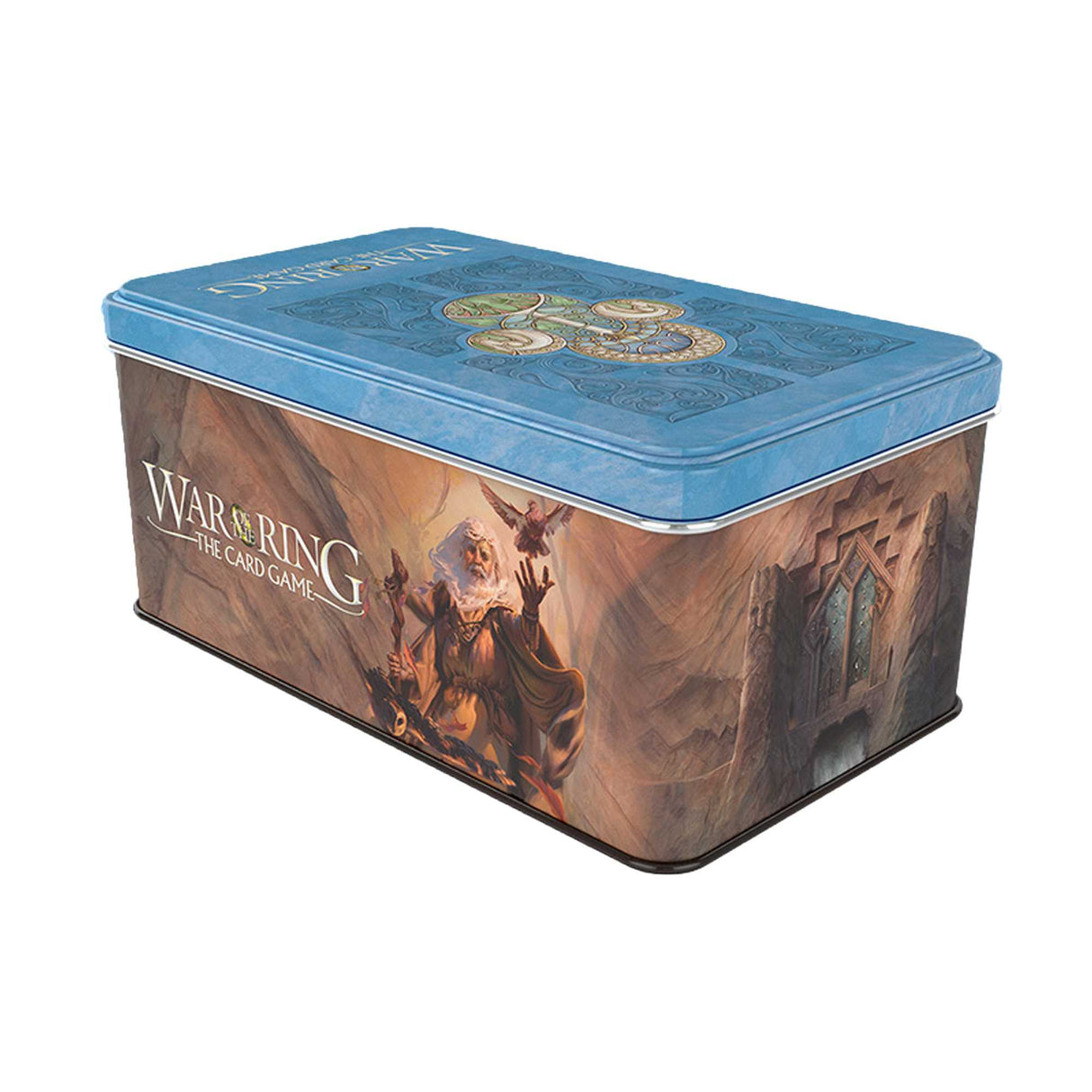 War of the Ring The Card Game: Free Peoples - Card Box and Sleeves (Radagast version)