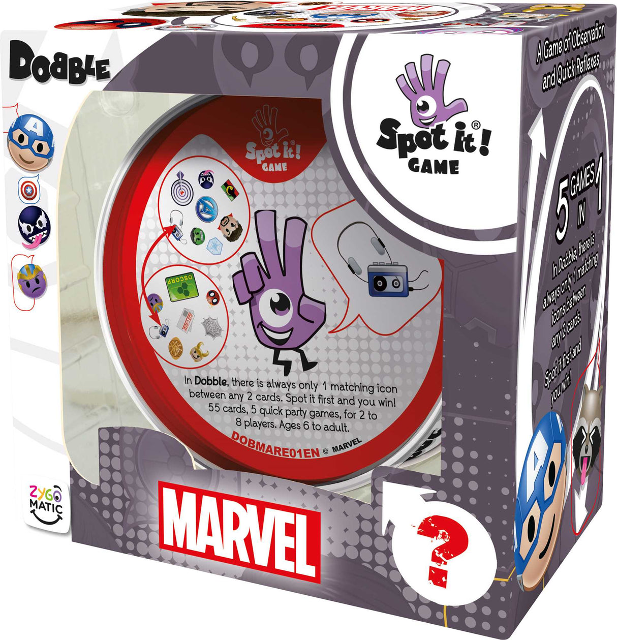 Dobble Marvel Emoji