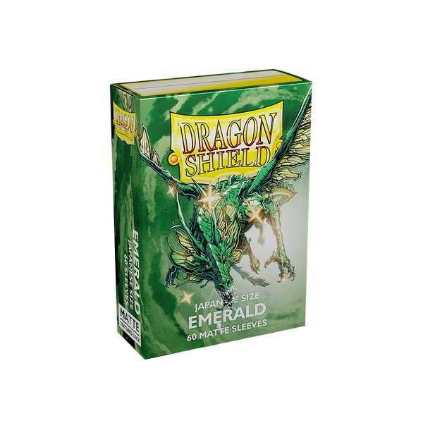 Dragon Shield Matte Sleeves Japanese Size- Emerald (60)