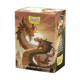 Dragon Shield Wood Snake 2025 Matte Dual Art Sleeves - Standard Size (100)