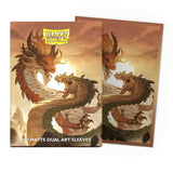 Dragon Shield Wood Snake 2025 Matte Dual Art Sleeves - Standard Size (100)