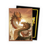 Dragon Shield Wood Snake 2025 Matte Dual Art Sleeves - Standard Size (100)