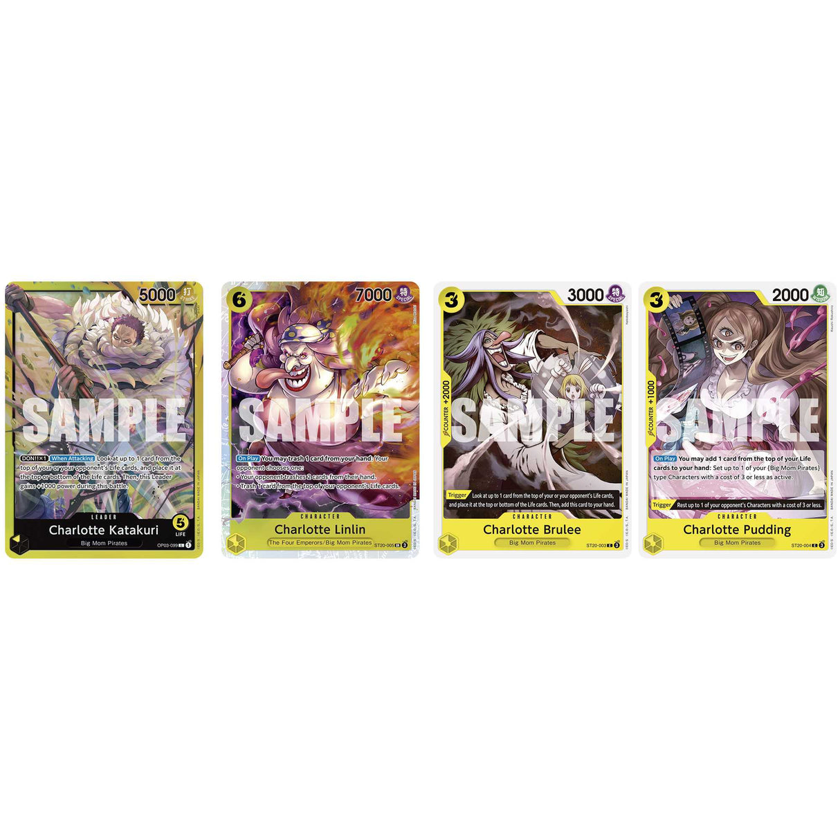 One Piece Card Game: Starter Deck - Yellow Charlotte Katakuri (ST-20)