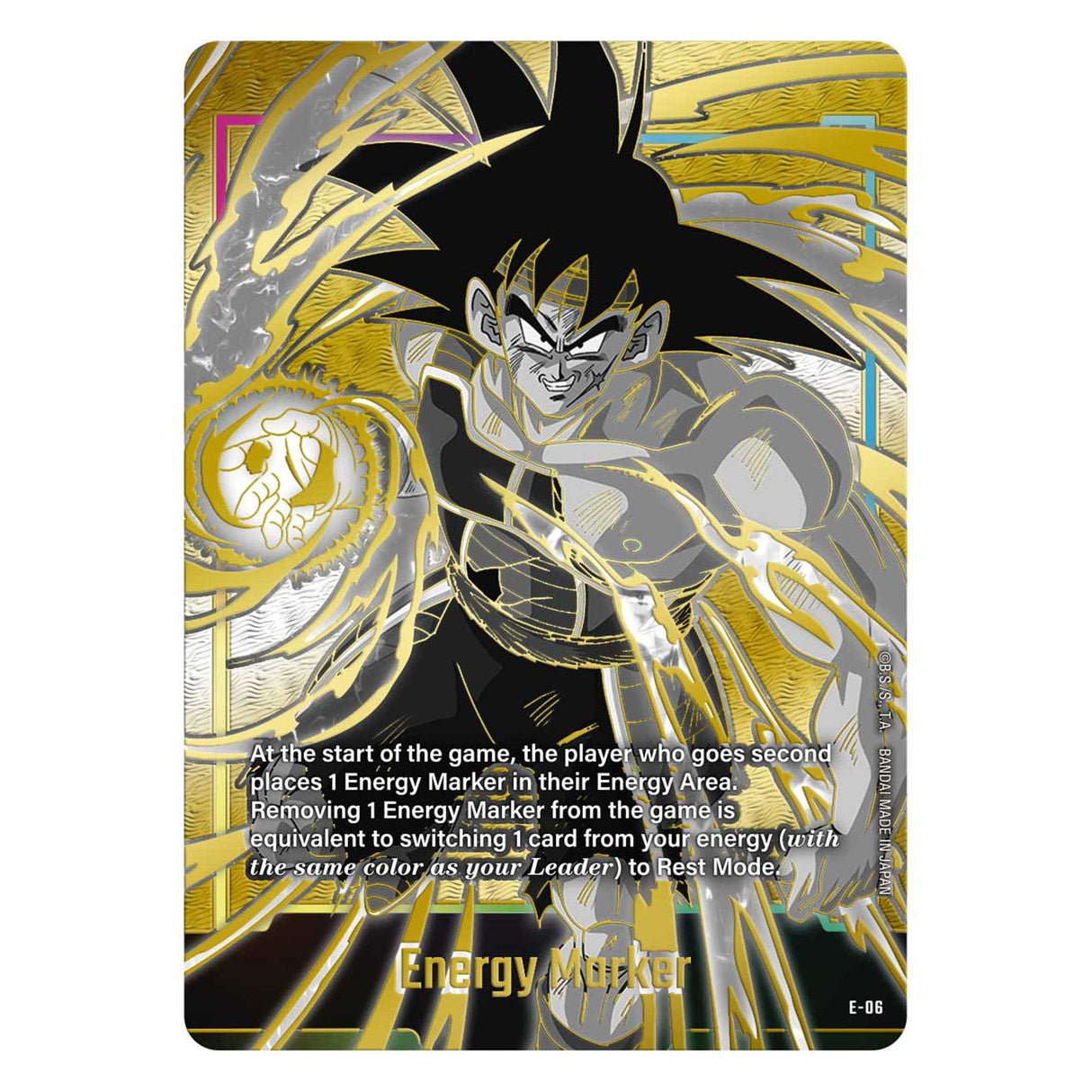 Dragon Ball Super CG: Fusion World Official Card Case and Card Sleeves Set 01 - Bardock