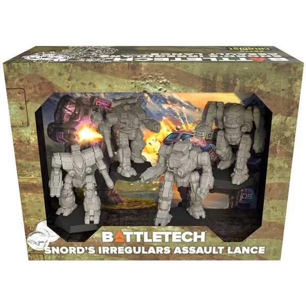 Battletech: Snord’s Irregulars Assault Lance