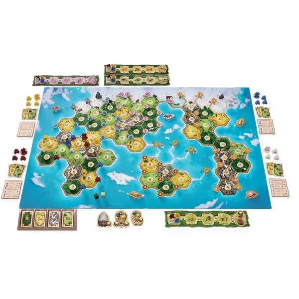 Catan Board Game deals With Expansion Pack Brand New