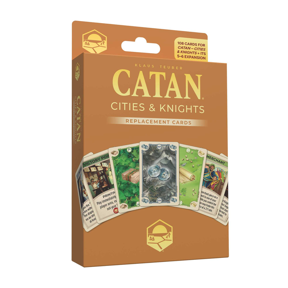 CATAN Cities & Knights Replacement Cards Pack 6th Edition