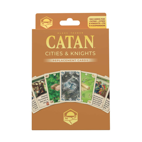 CATAN Cities & Knights Replacement Cards Pack 6th Edition