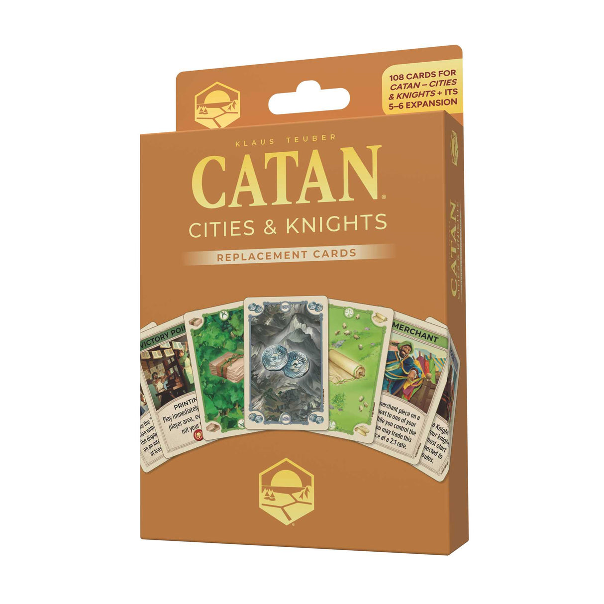 CATAN Cities & Knights Replacement Cards Pack 6th Edition