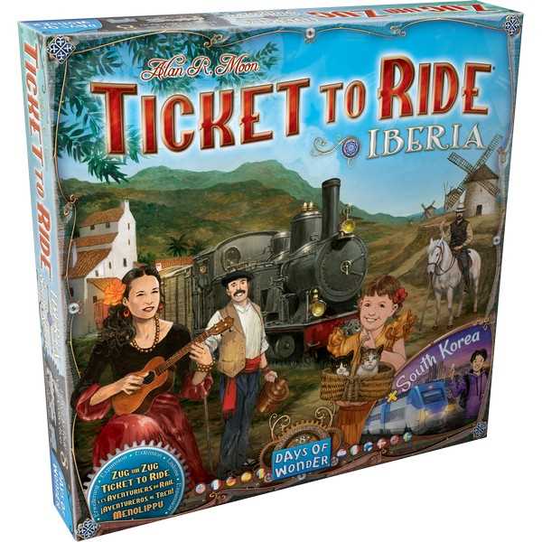 Ticket To Ride Map Collection 8: Iberica & South Korea – Asmodee UK