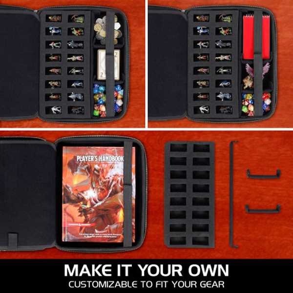 Enhance Tabletop RPGs RPG Organizer Case Collector's Edition (Brown)