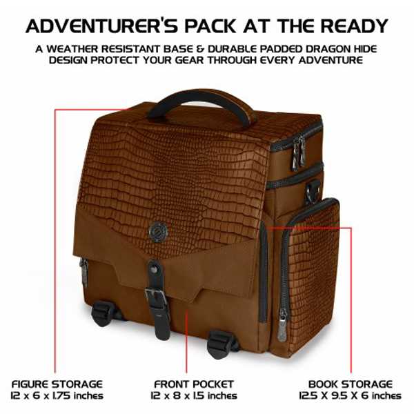 Enhance Tabletop RPGs RPG Adventurer's Bag Collector's Edition (Brown)