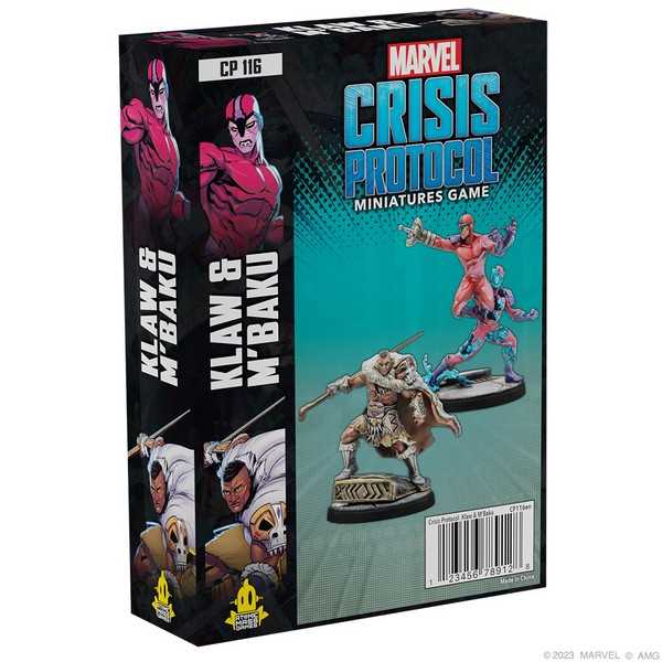 Klaw & M'Baku: Marvel Crisis Protocol Miniatures Game