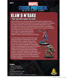 Klaw & M'Baku: Marvel Crisis Protocol Miniatures Game