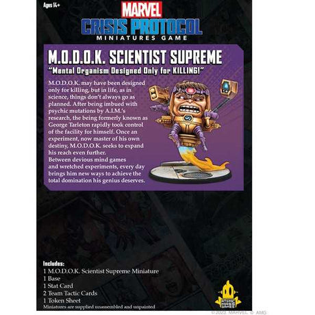 Marvel Crisis Protocol: M.O.D.O.K. Scientist Supreme