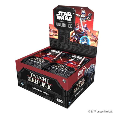 Star Wars: Unlimited Twilight of the Republic Booster Display