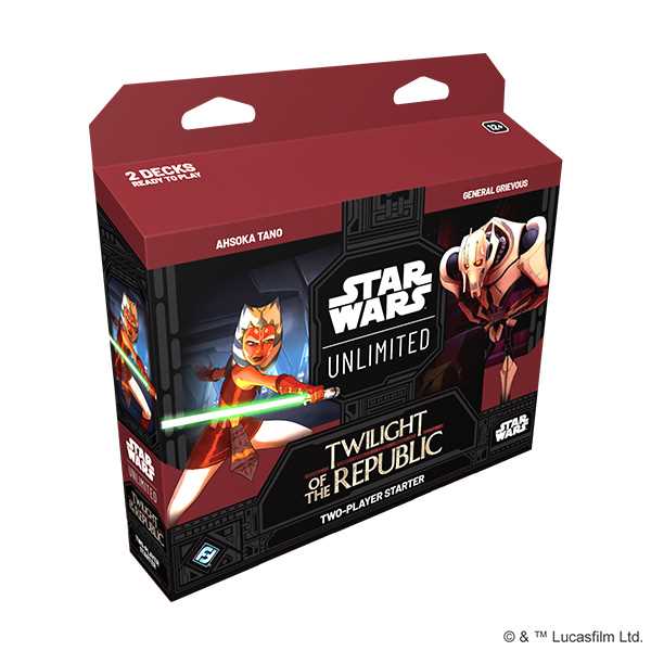 Star Wars: Unlimited Twilight of the Republic Two-Player Starter -  Fantasy Flight Games