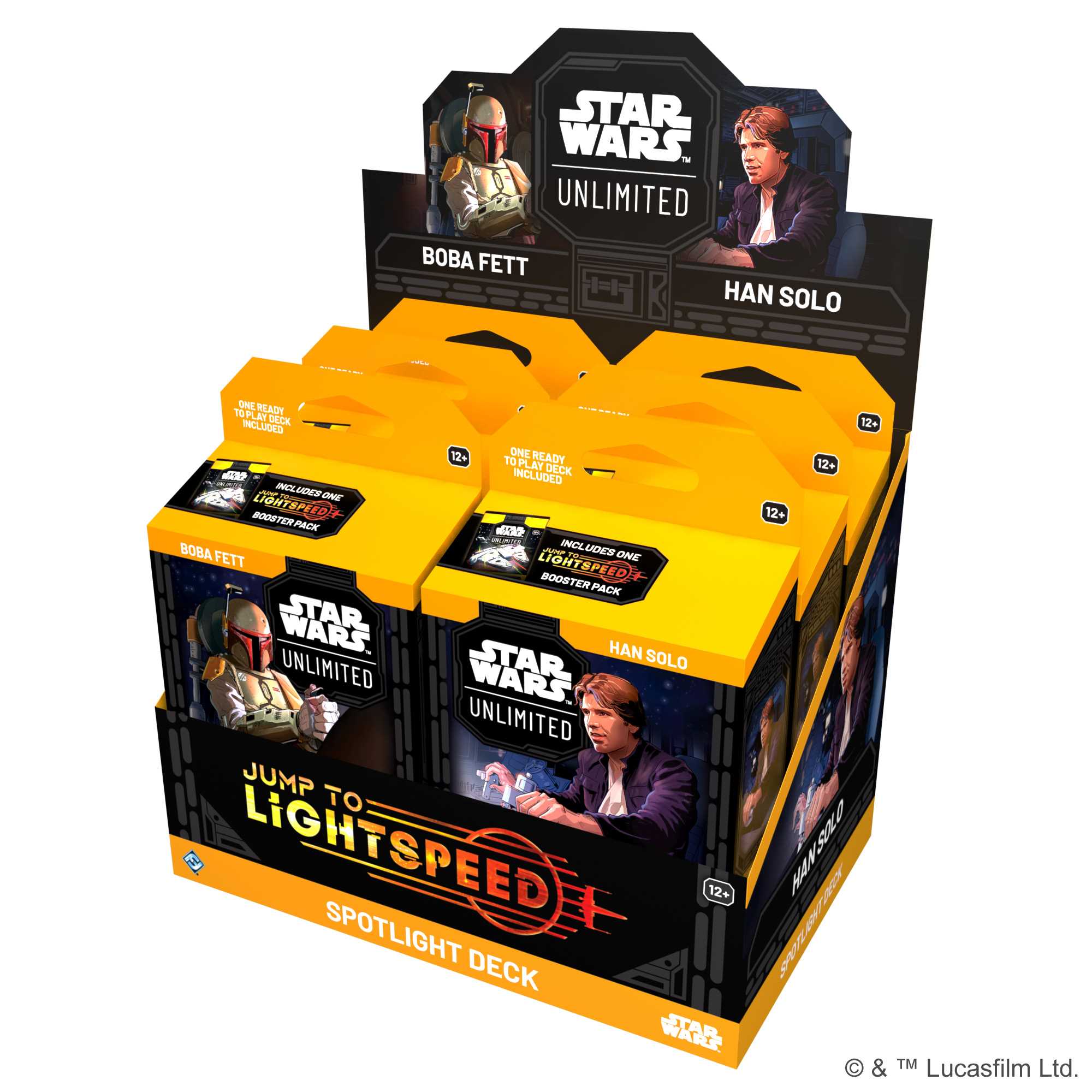 Jump to Lightspeed Set 4 Star Wars: Unlimited Spotlight Deck  - Fantasy Flight Games