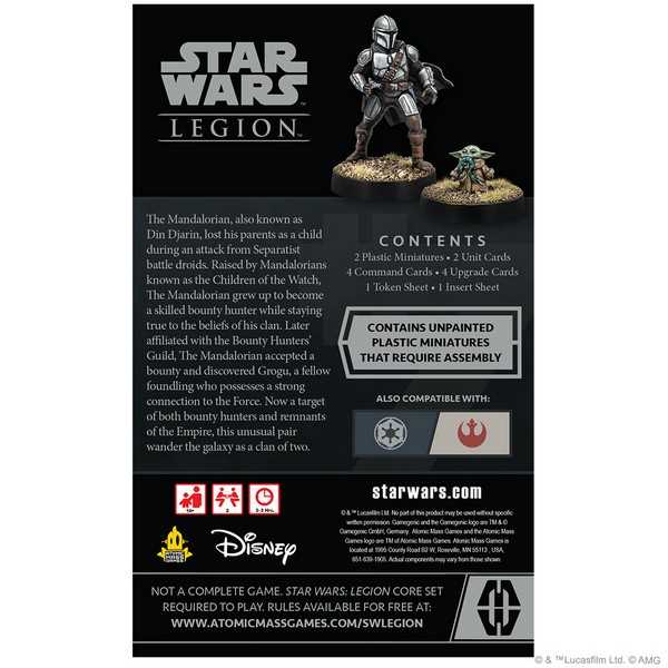 Star Wars Legion: Din Djarin & Grogu Operative Expansion