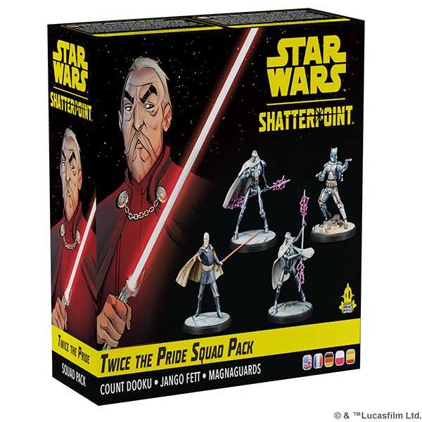 Star Wars Shatterpoint: Twice the Pride (Count Dooku Squad Pack)