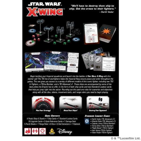 Star Wars X-Wing: Galactic Empire Squadron Starter Pack