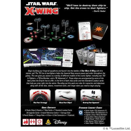 Star Wars X-Wing: Galactic Empire Squadron Starter Pack