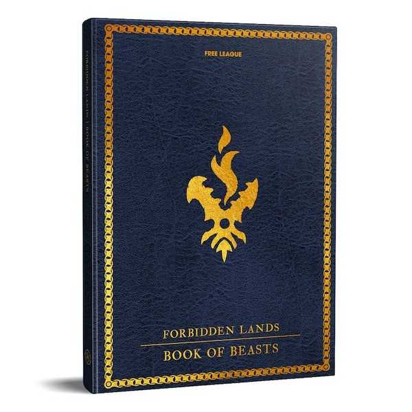 Forbidden Lands - Book of Beasts (Rules Supplement, Hardback)