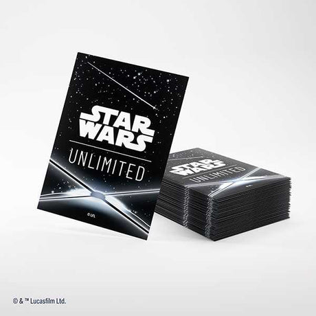 Gamegenic Star Wars: Unlimited Art Sleeves - Card Back Black