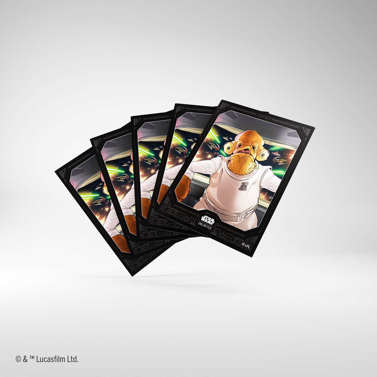 Gamegenic Star Wars: Unlimited Art Sleeves - Admiral Ackbar