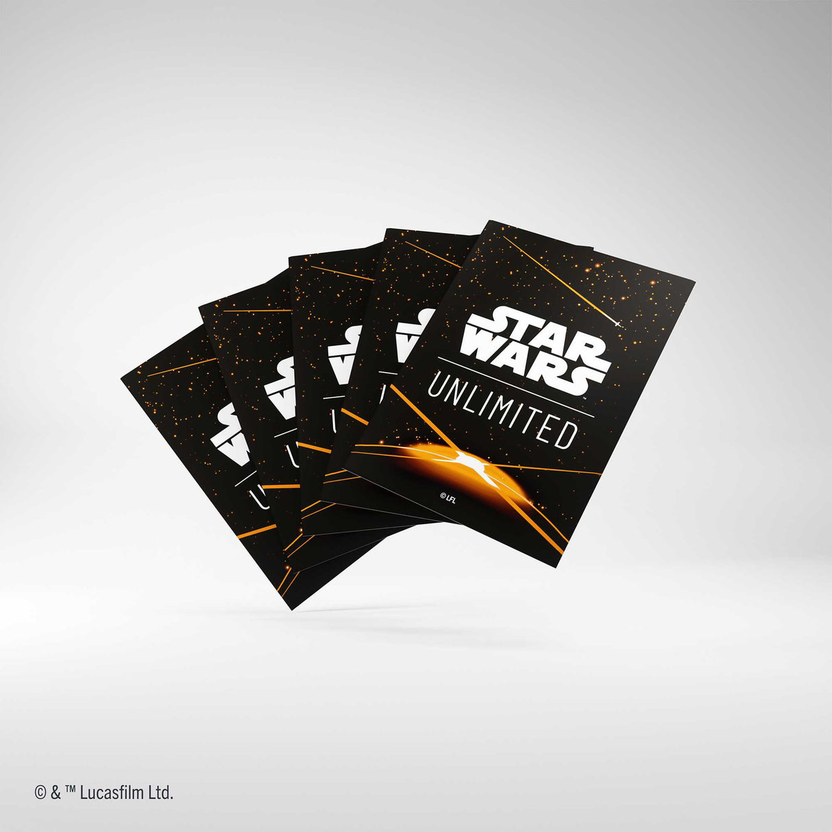 Gamegenic Star Wars: Unlimited Art Sleeves - Card Back Orange