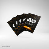 Gamegenic Star Wars: Unlimited Art Sleeves - Card Back Orange