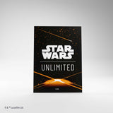 Gamegenic Star Wars: Unlimited Art Sleeves - Card Back Orange