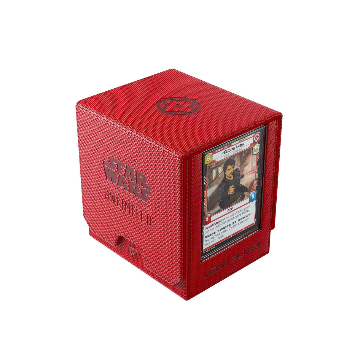 Gamegenic Star Wars: Unlimited Twin Suns Deck Pod - Red