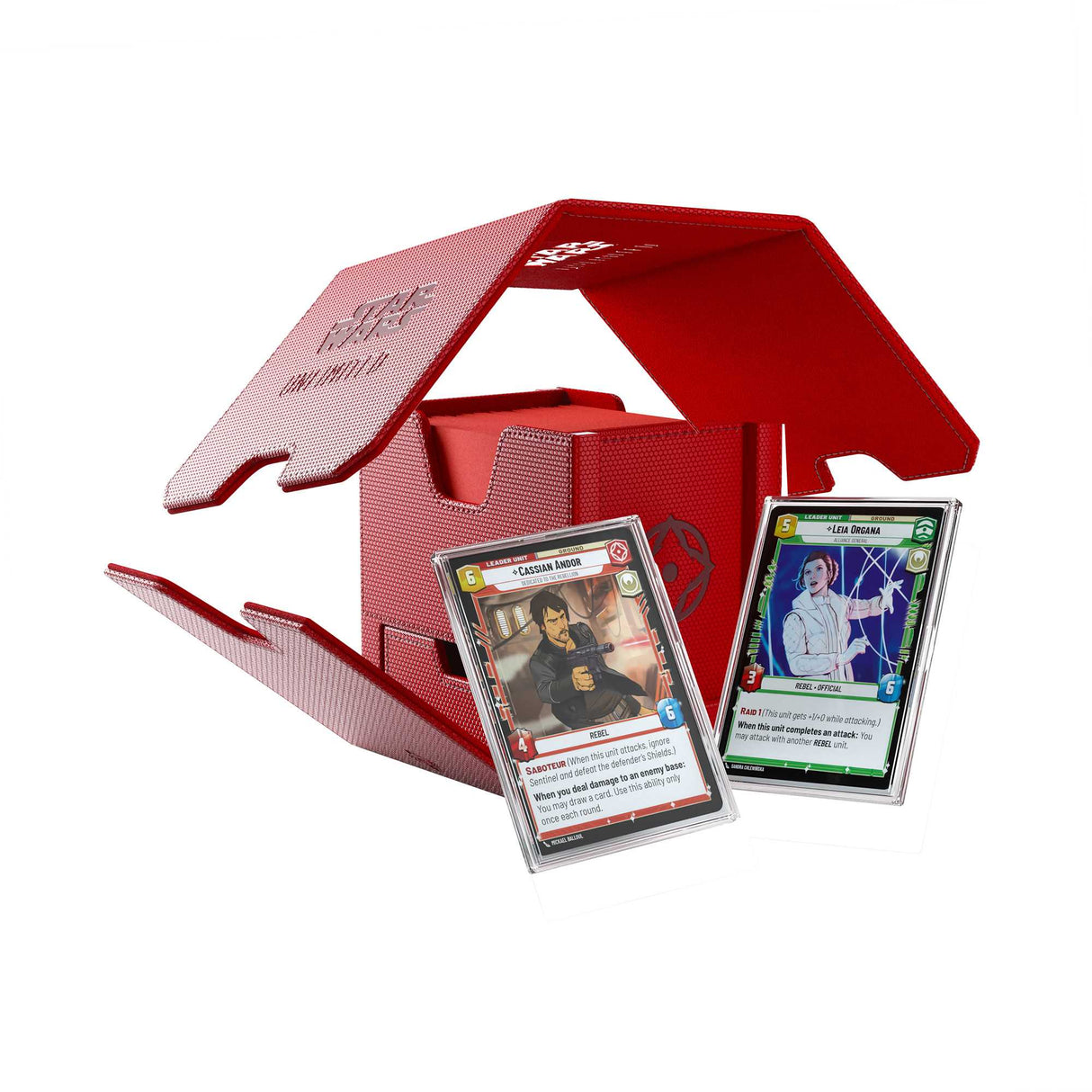 Gamegenic Star Wars: Unlimited Twin Suns Deck Pod - Red