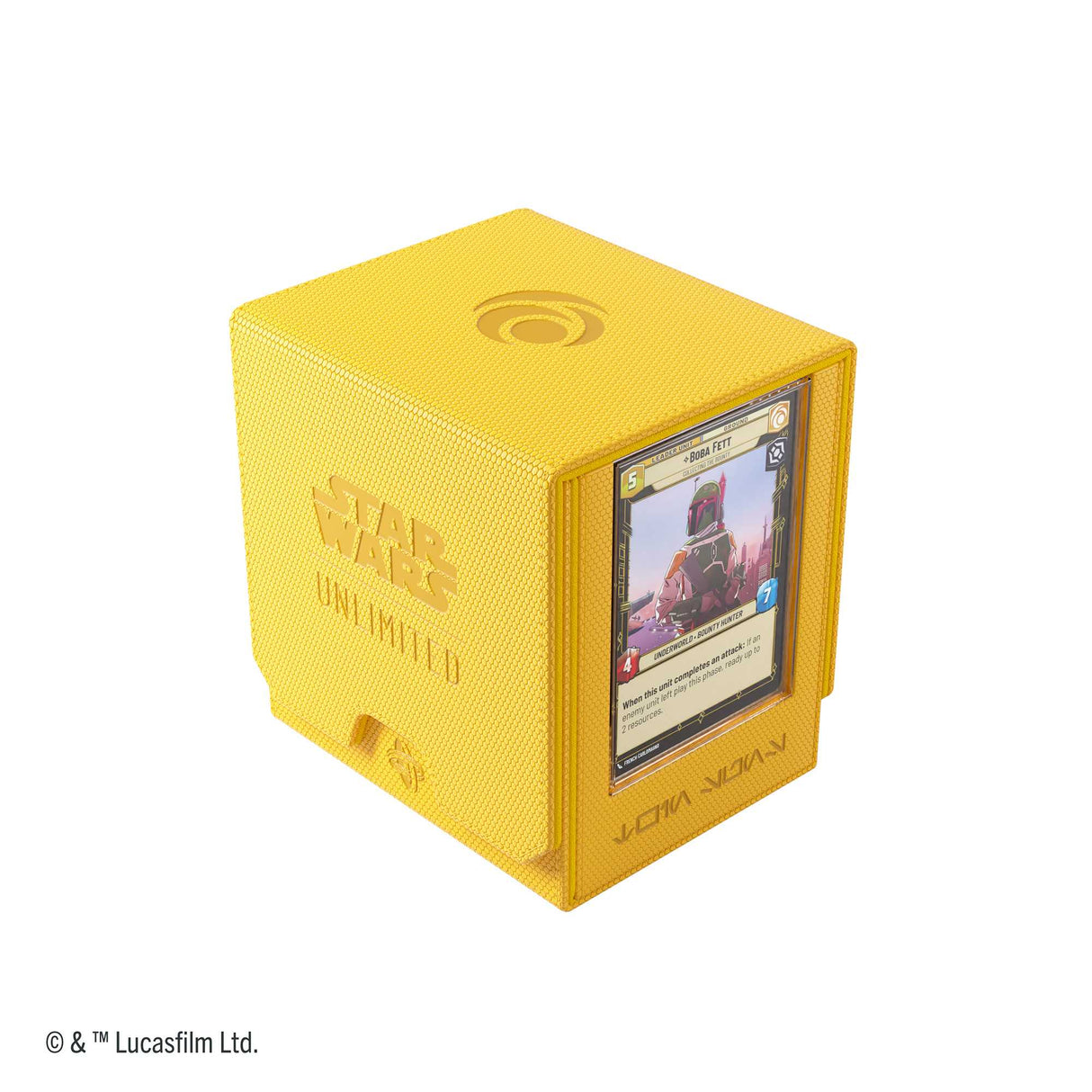 Gamegenic Star Wars: Unlimited Twin Suns Deck Pod - Yellow