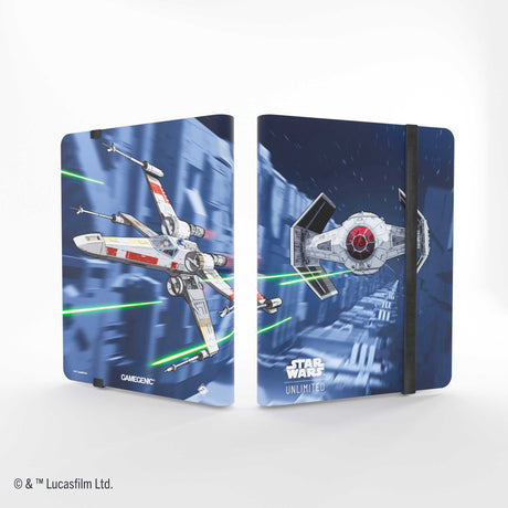 Gamegenic Star Wars: Unlimited 18-Pocket Album - X-wing/Tie Fighter