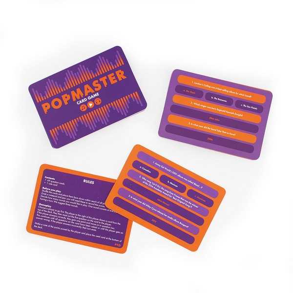 Popmaster Card Game