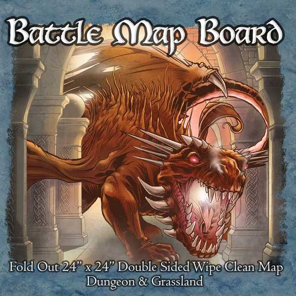 Battle Map Board - Grid & Hex