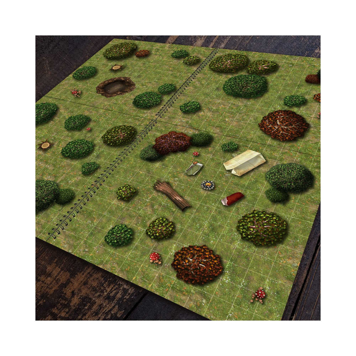 The Terrain Set: Set of 2 Battle Map Books with Scenery Stickers