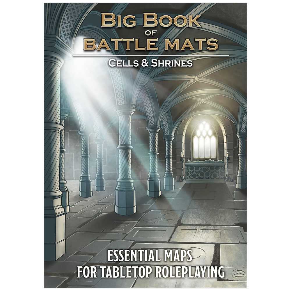 Cells and Shrines: Big Book of Battle Mats -  Loke Battlemats