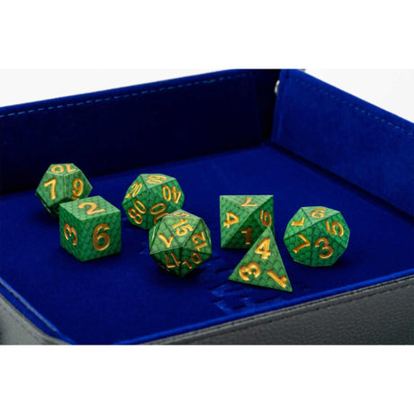 FanRoll: Dragon Storm Silicone Dice Set: Green Dragon Scales