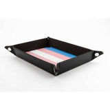 FanRoll: Gaymers Pride: Pride Fold Up Velvet Dice Tray - Rainbow Flag