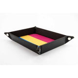 FanRoll: Gaymers Pride: Pride Fold Up Velvet Dice Tray - Rainbow Flag